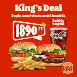 Burger King akciós újság hét 9 Oldal 11