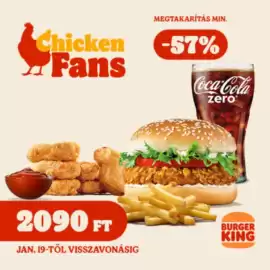 Burger King akciós újság hét 9 Oldal 2