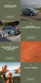 Dacia akciós újság | Sandero Oldal 2