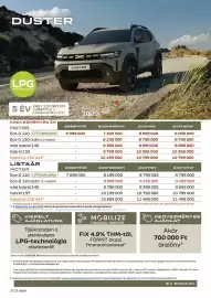 Dacia akciós újság | Duster Oldal 2
