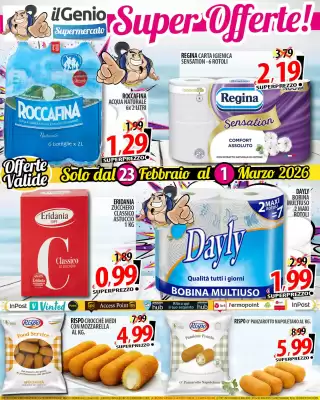 Volantino Il Genio Supermercato (valido fino al 1-03)