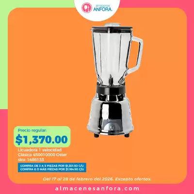 Catálogo Almacenes Anfora (válido hasta 28-02)