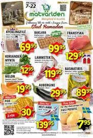 Matvärlden Tensta reklamblad vecka 9 Sida 1