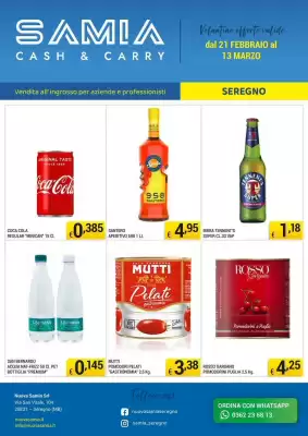 Volantino Samia Cash and Carry (valido fino al 13-03)