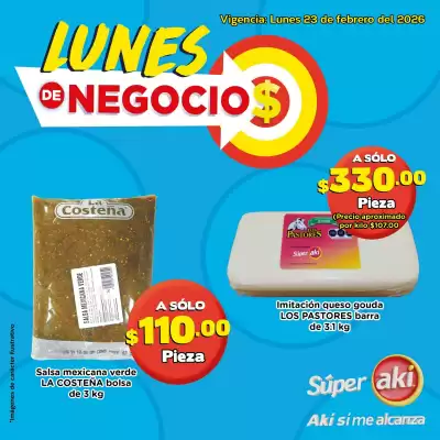Folleto Super Aki (válido hasta 23-02)