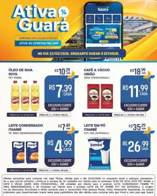 Encarte Supermercado Guará (válido até 23-02)