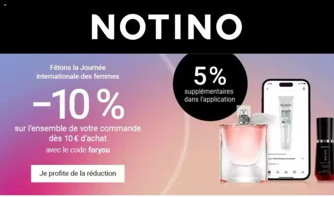 Catalogue Notino (valable jusqu'au 1-03)