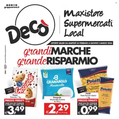 Volantino Deco Supermercati (valido fino al 5-03)
