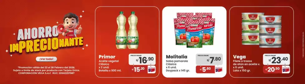 Catálogo Vega semana 9 Página 1