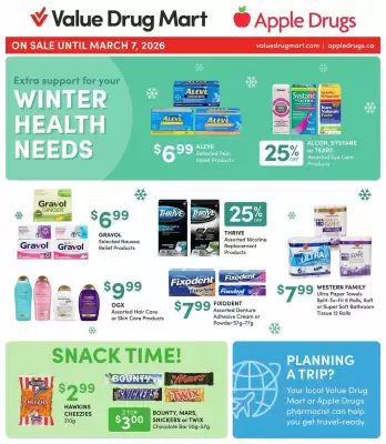 Value Drug Mart flyer (valid until 1-03)