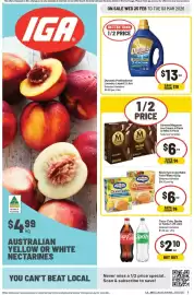IGA catalogue week 9 Page 1