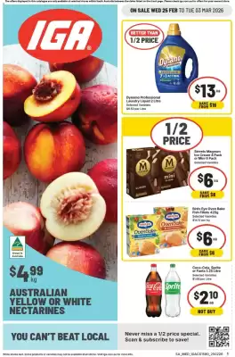 IGA catalogue (valid until 3-03)