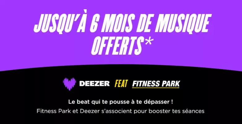 Catalogue Fitness Park (valable jusqu'au 31-03)