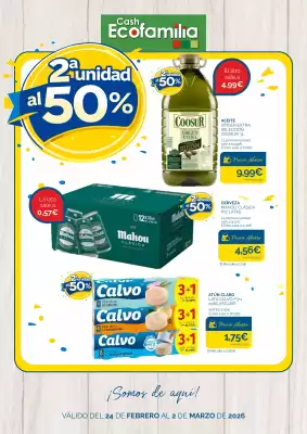 Folleto Cash Ecofamilia (válido hasta el 2-03)
