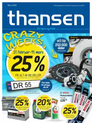 Thansen kundeavis
