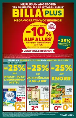 Billa Corso Flugblatt (gültig bis 4-03)