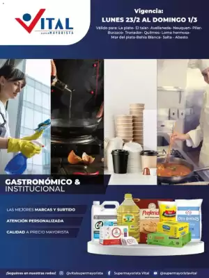 Catálogo Supermayorista Vital (válido hasta 1-03)