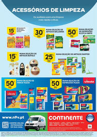 Folheto Continente | Limpeza do Lar Página 16