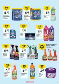 Folheto Continente | Limpeza do Lar Página 13
