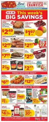 H-E-B weekly ad (valid until 4-03)