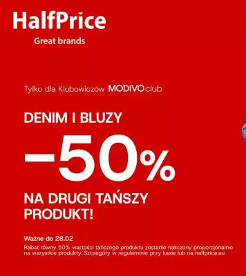 HalfPrice gazetka (ważność do 28-02)
