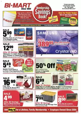 Bi-Mart weekly ad (valid until 10-03)