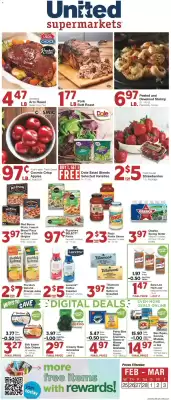 United Supermarkets weekly ad (valid until 4-03)