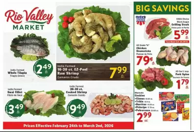 Rio Valley Market weekly ad week 9 Page 1