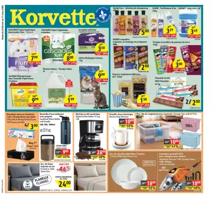 Korvette flyer (valid until 11-03)