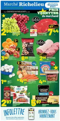 Marché Richelieu flyer (valid until 4-03)