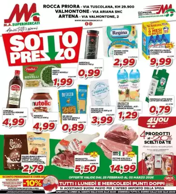 Volantino MA Supermercati (valido fino al 5-03)