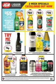 IGA Liquor catalogue Page 1