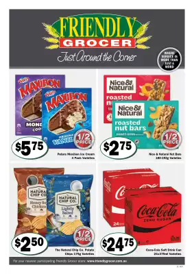 Friendly Grocer catalogue (valid until 3-03)
