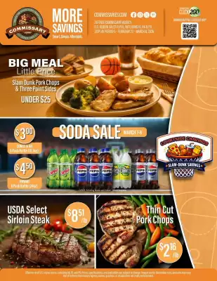 Commissary weekly ad (valid until 8-03)