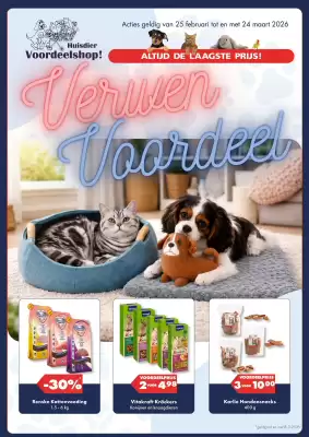 Huisdier Voordeelshop folder (geldig t/m 8-03)