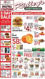 Ridley's Family Markets weekly ad week 9 Page 1