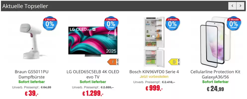 Electronic4you Flugblatt (gültig bis 2-03)