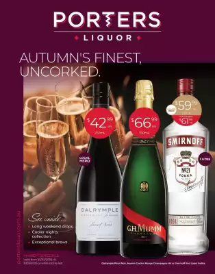 Porters catalogue (valid until 31-03)