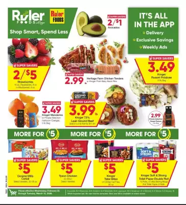 Ruler Foods weekly ad (valid until 10-03)