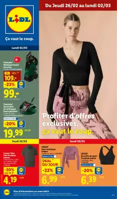 Catalogue Lidl (valable jusqu'au 2-03)