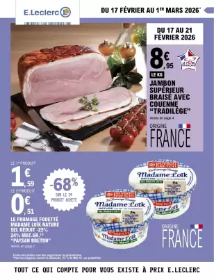 Catalogue E.Leclerc (valable jusqu'au 1-03)