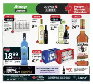 Sobeys Liquor flyer week 9 Page 1