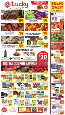 Lucky Supermarkets weekly ad (valid until 3-03)