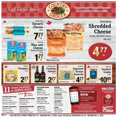 Country Grocer flyer (valid until 5-03)