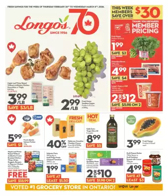 Longo's flyer