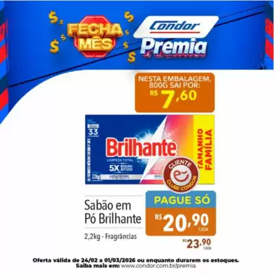 Catálogo Supermercados Condor (válido até 1-03)