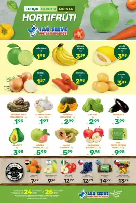 Catálogo Supermercados Jau Serve (válido até 26-02)