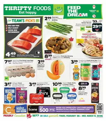 Thrifty Foods flyer (valid until 4-03)