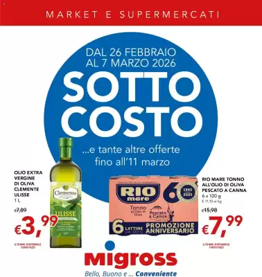 Volantino Migross Supermercati e Market (valido fino al 11-03)