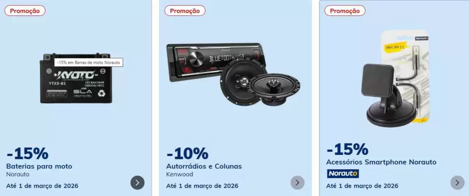 Folheto Norauto (válido até 1-03)